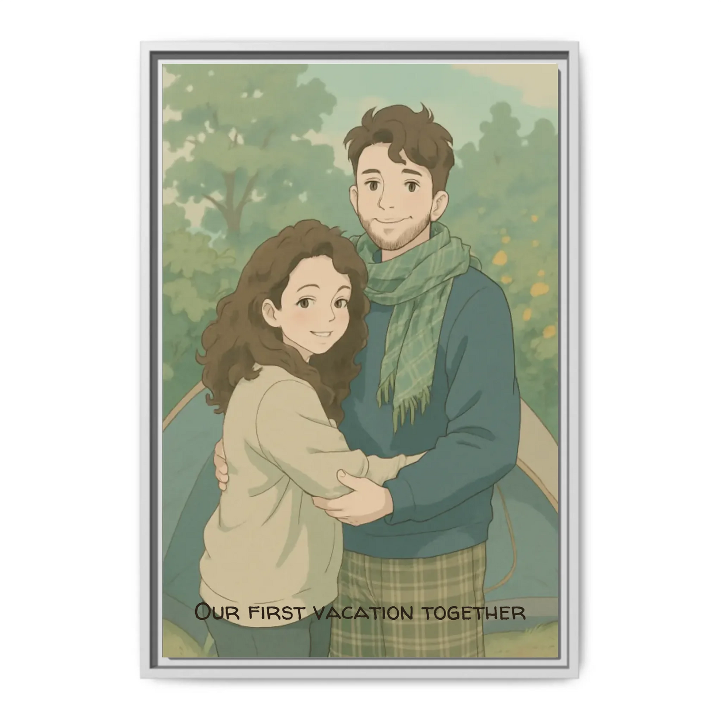 Vertical white 16 x 24