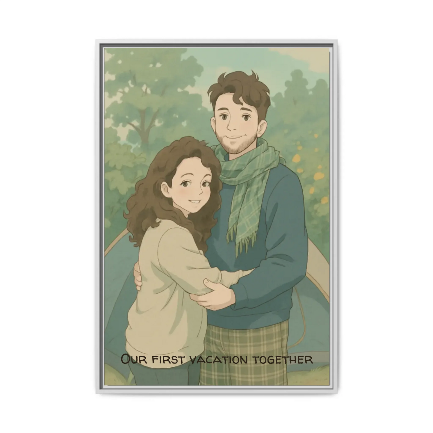 Vertical white 24 x 36