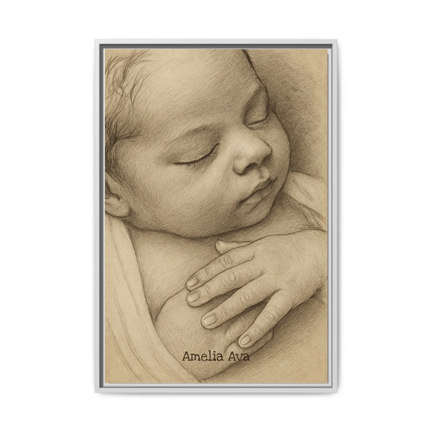 Vertical white 20 x 30