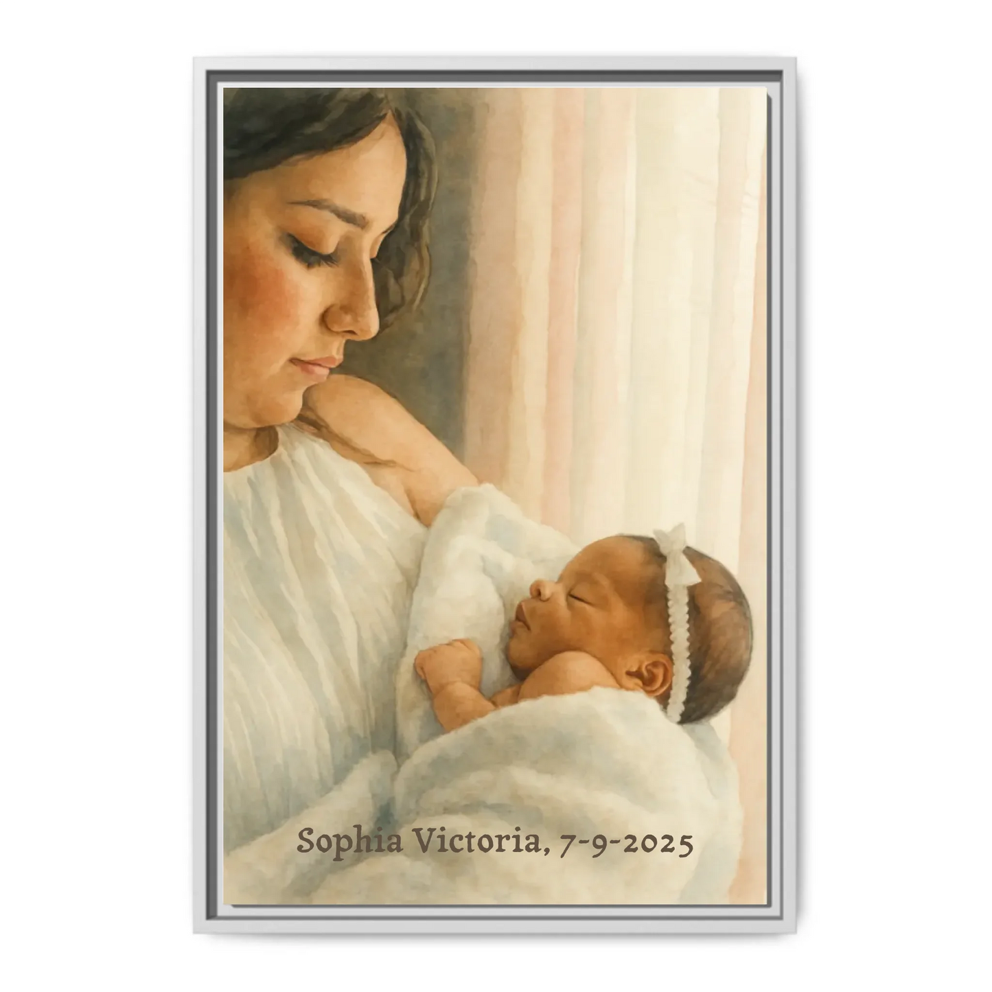 Vertical white 16 x 24