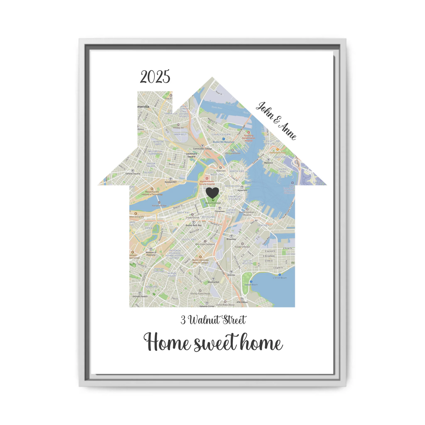 Vertical white 18 x 24