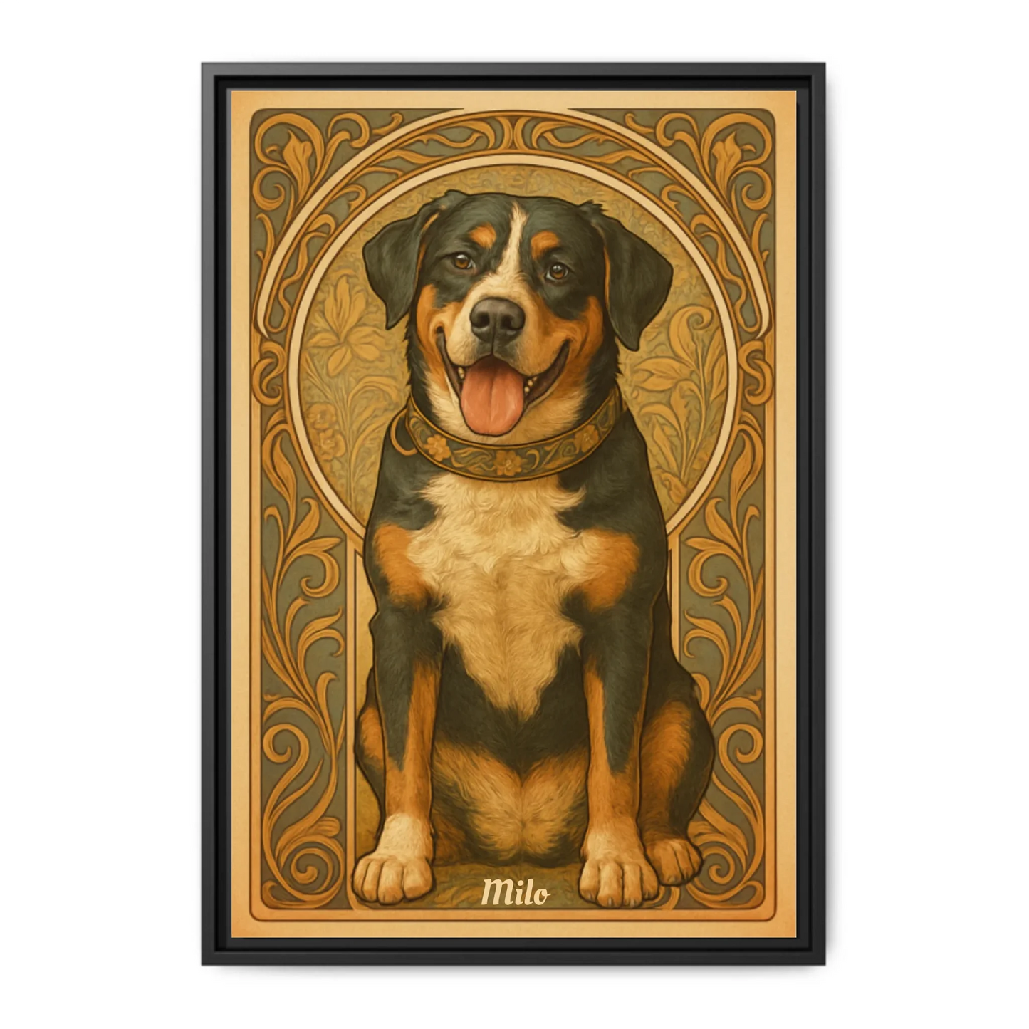 Vertical black 16 x 24