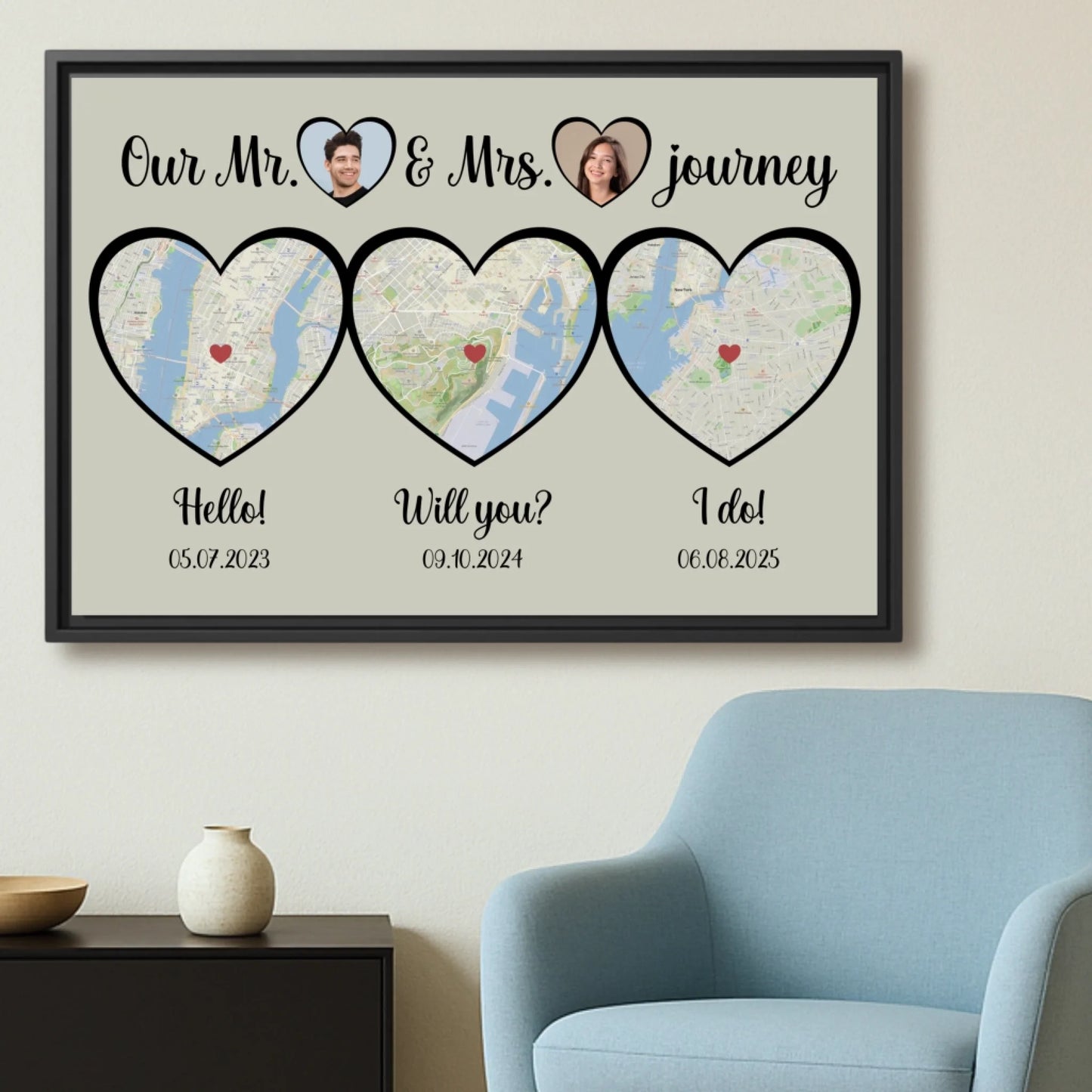 3 heart maps color