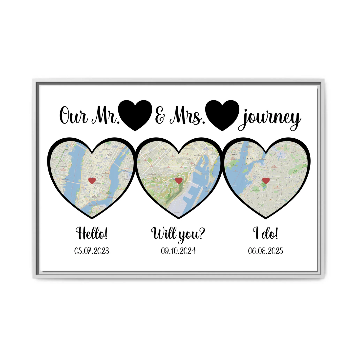 Horizontal white 36 x 24