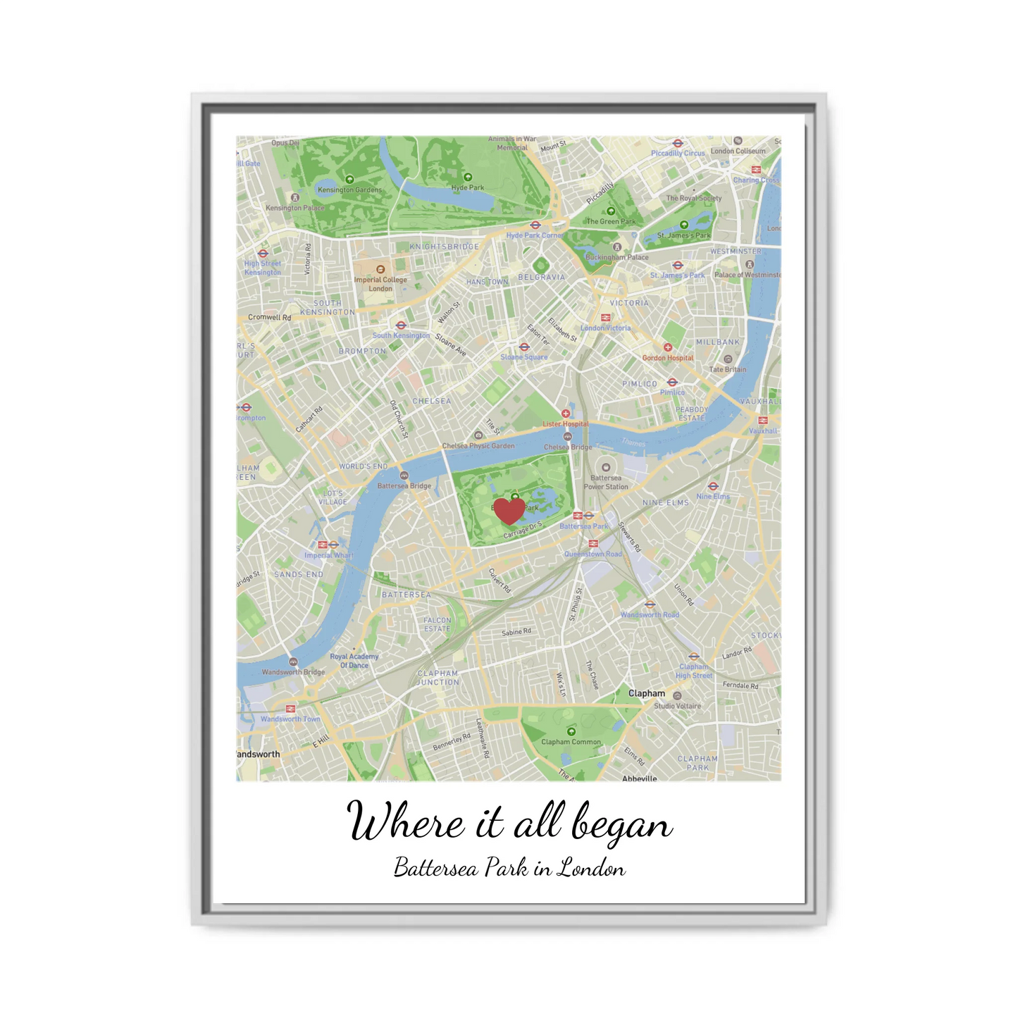 Vertical white 24 x 32