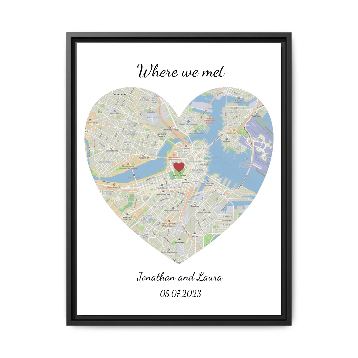 Vertical black 18 x 24