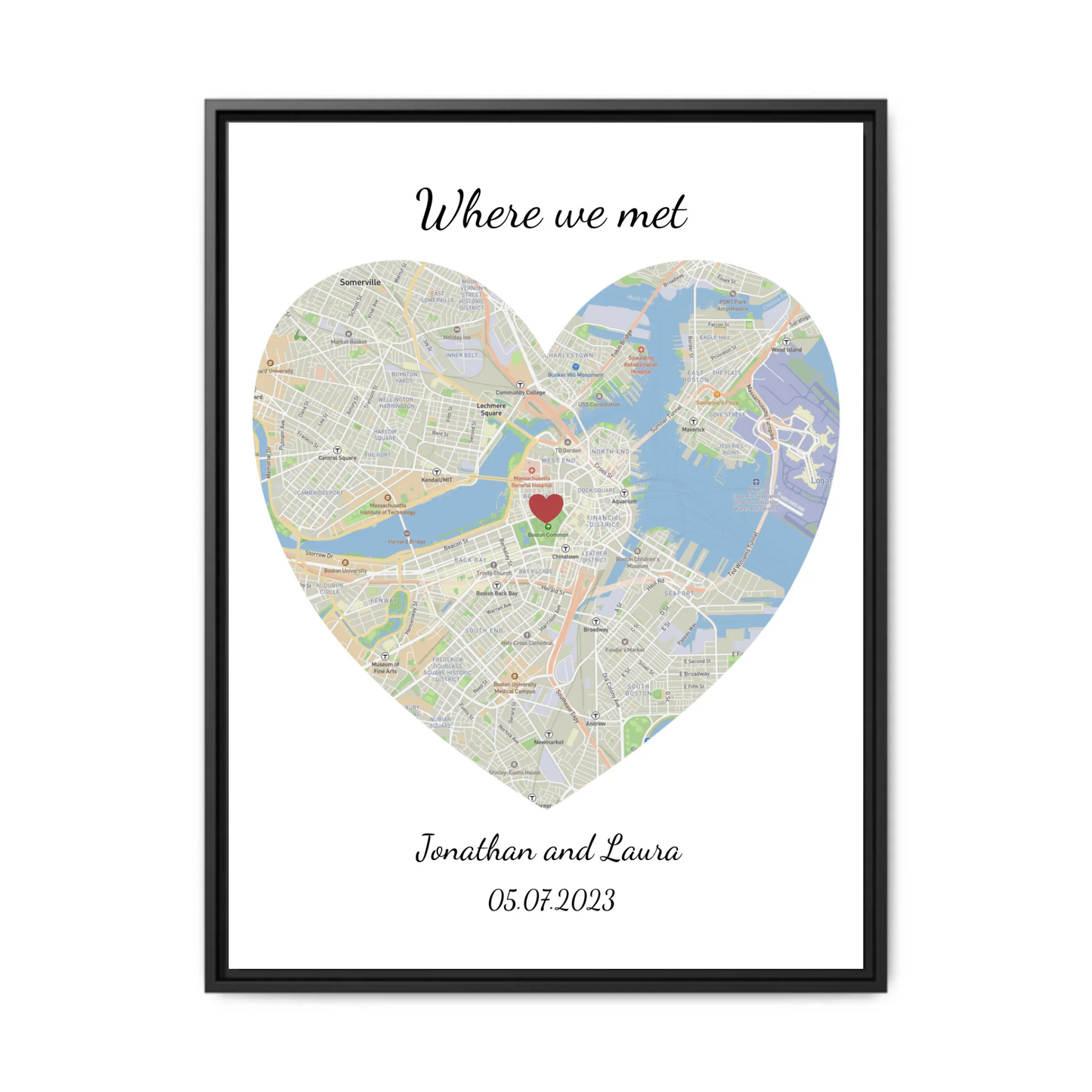 Vertical black 24 x 32