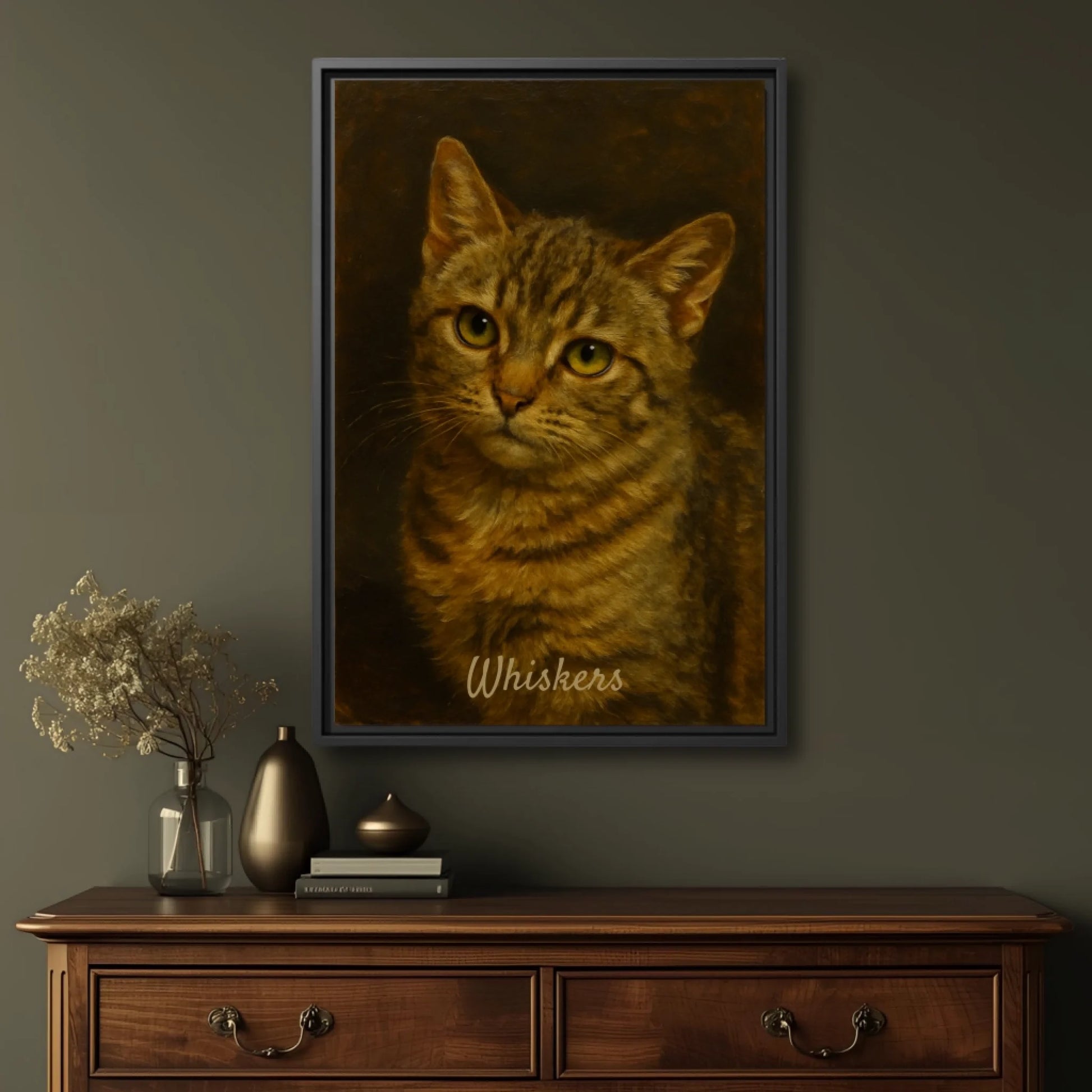 Oil painting pet vertical v2