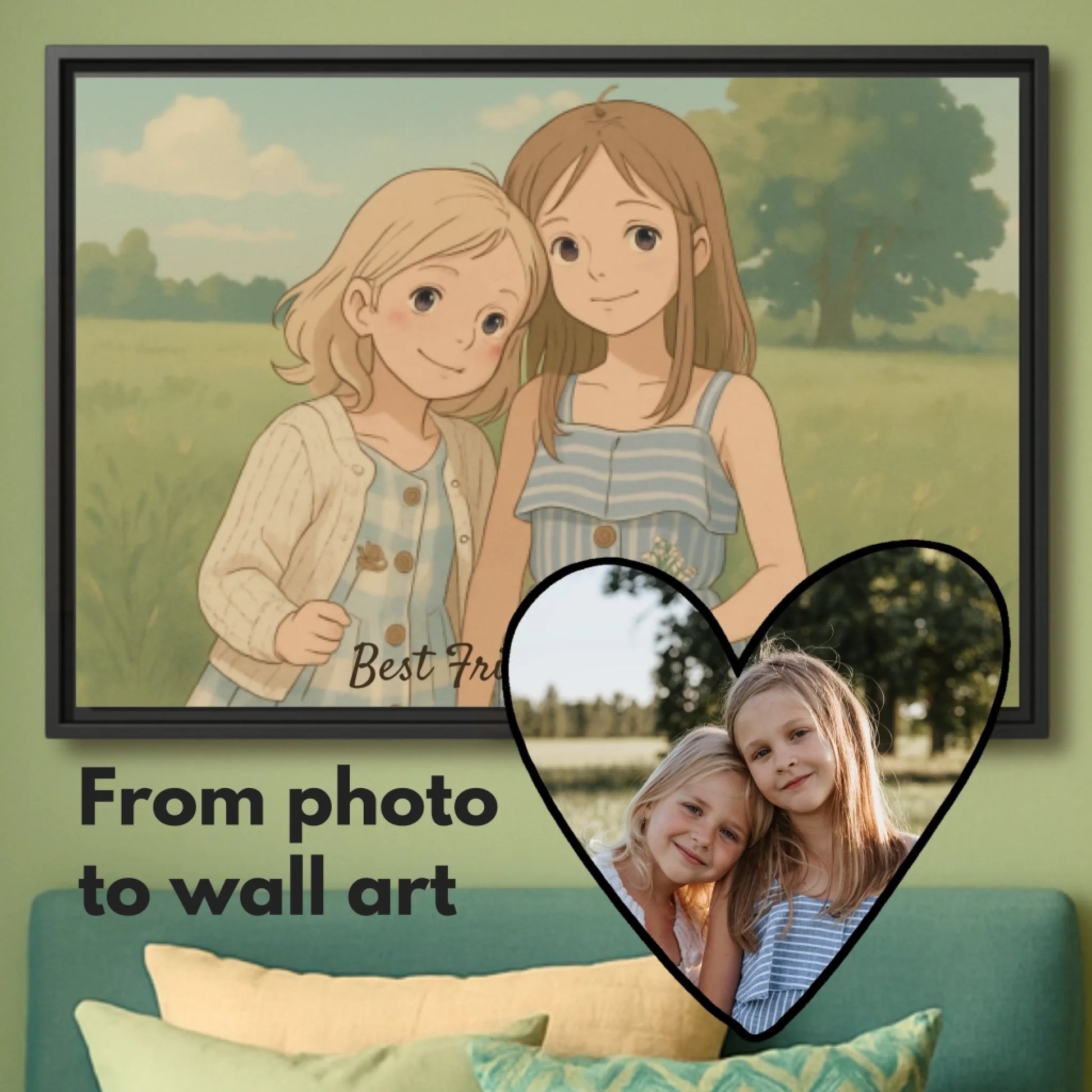 Horizontal anime hover