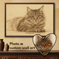 Sepia pet sketch horizontal hover 1