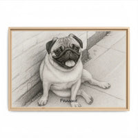 Horizontal wood 24 x 16