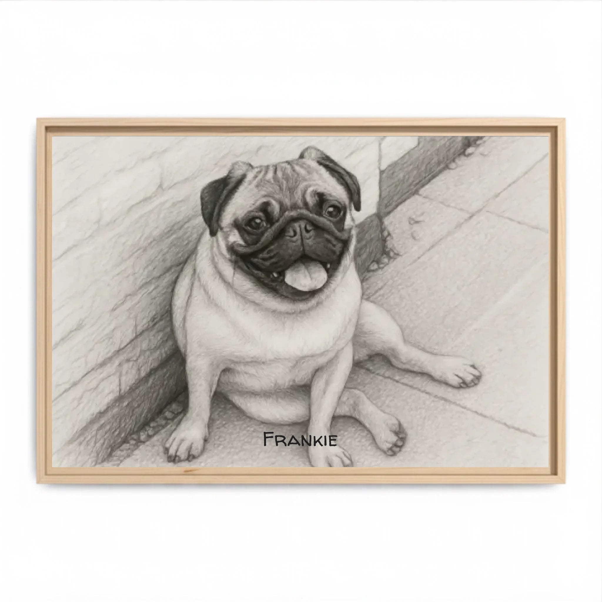 Horizontal wood 24 x 16