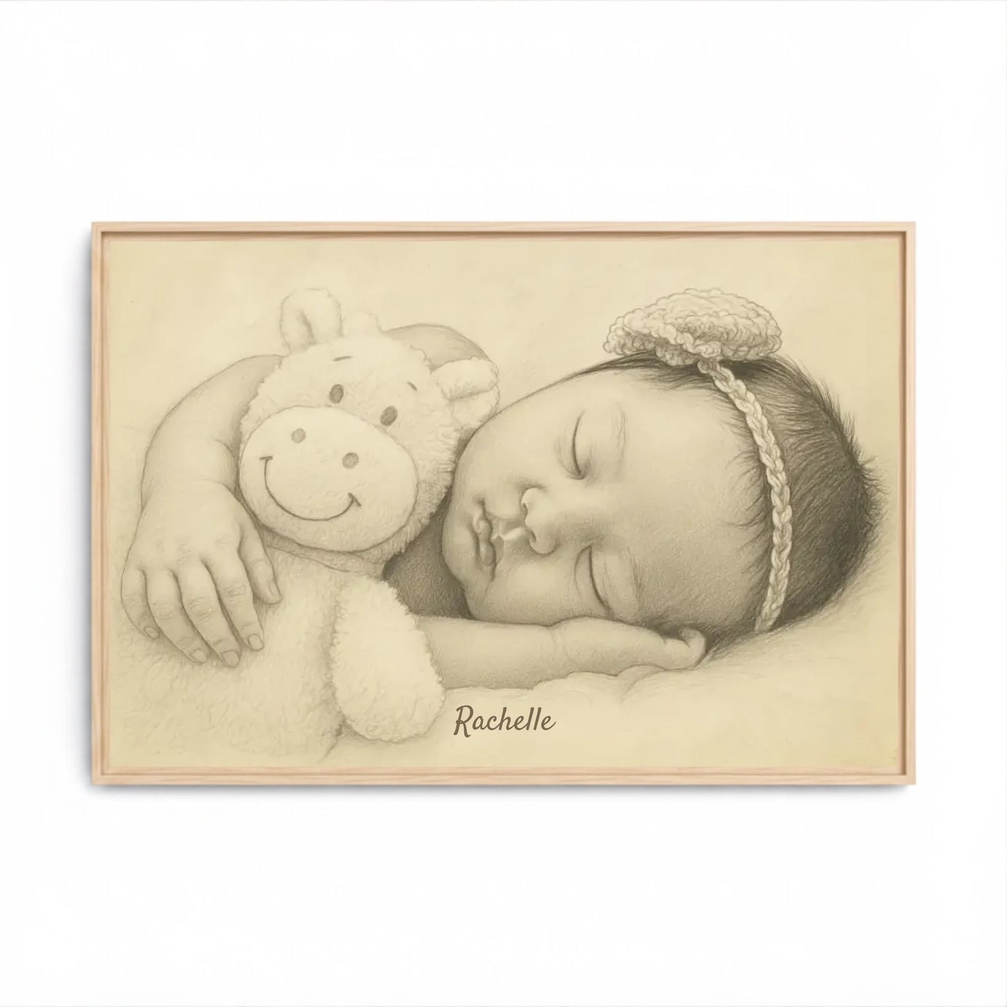 Horizontal wood 36 x 24