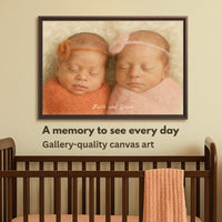 Water color baby portrait mockup 1