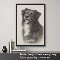 Black and white sketch vertical 1