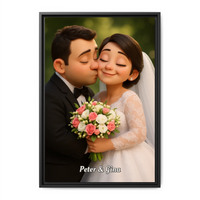 Vertical black 16 x 24