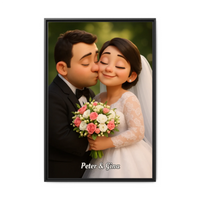 Vertical black 24 x 36