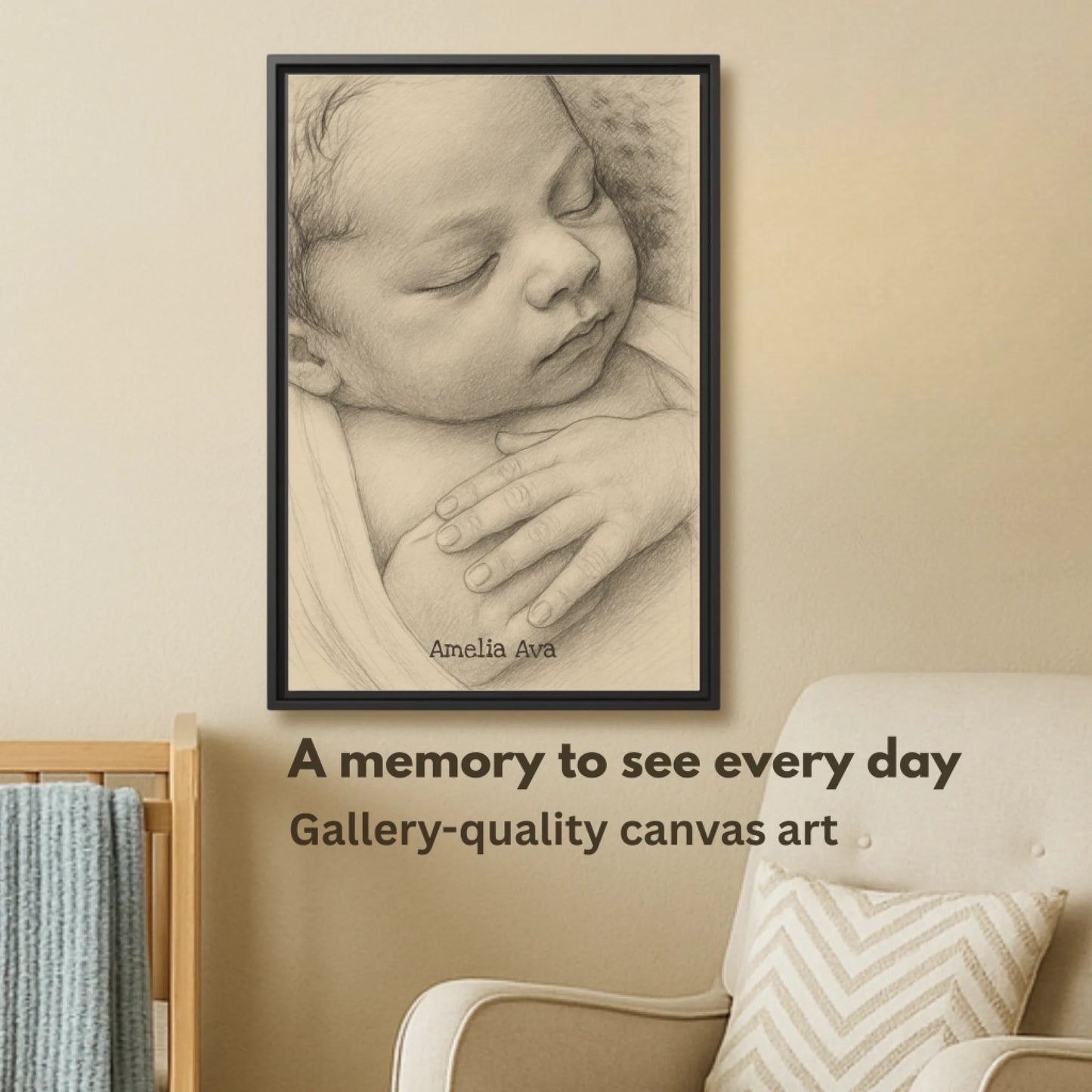 Baby portrait sketch (1)