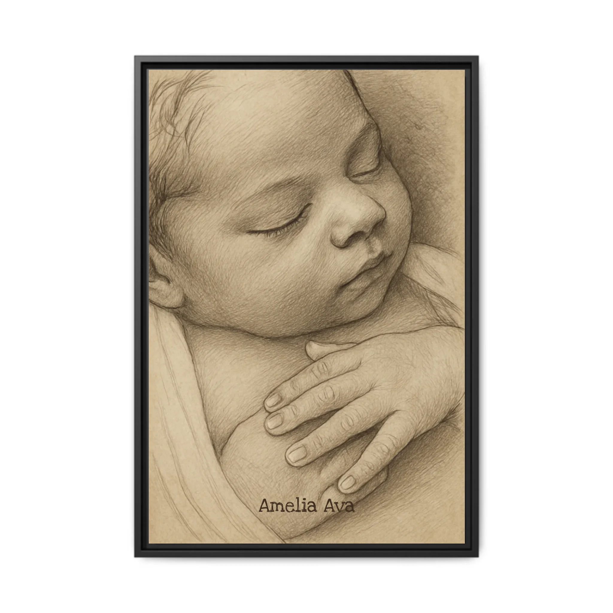 Vertical black 20 x 30