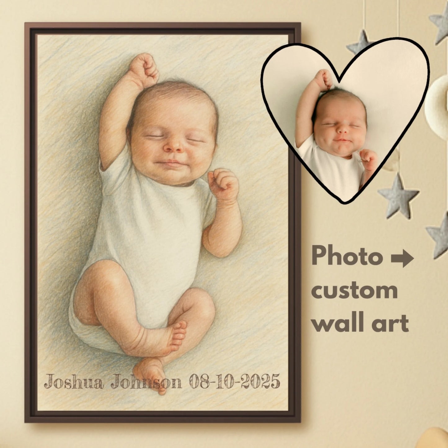 Color pencil baby portrait vertical hover (1)