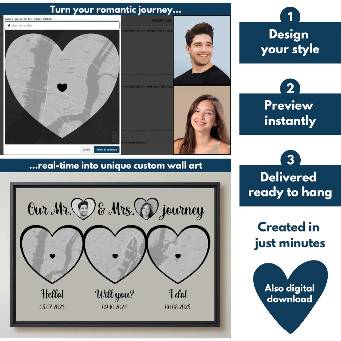 3 heart bw maps flowchart mockup (1)