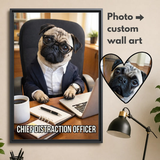 Office Worker Pet Hover Text