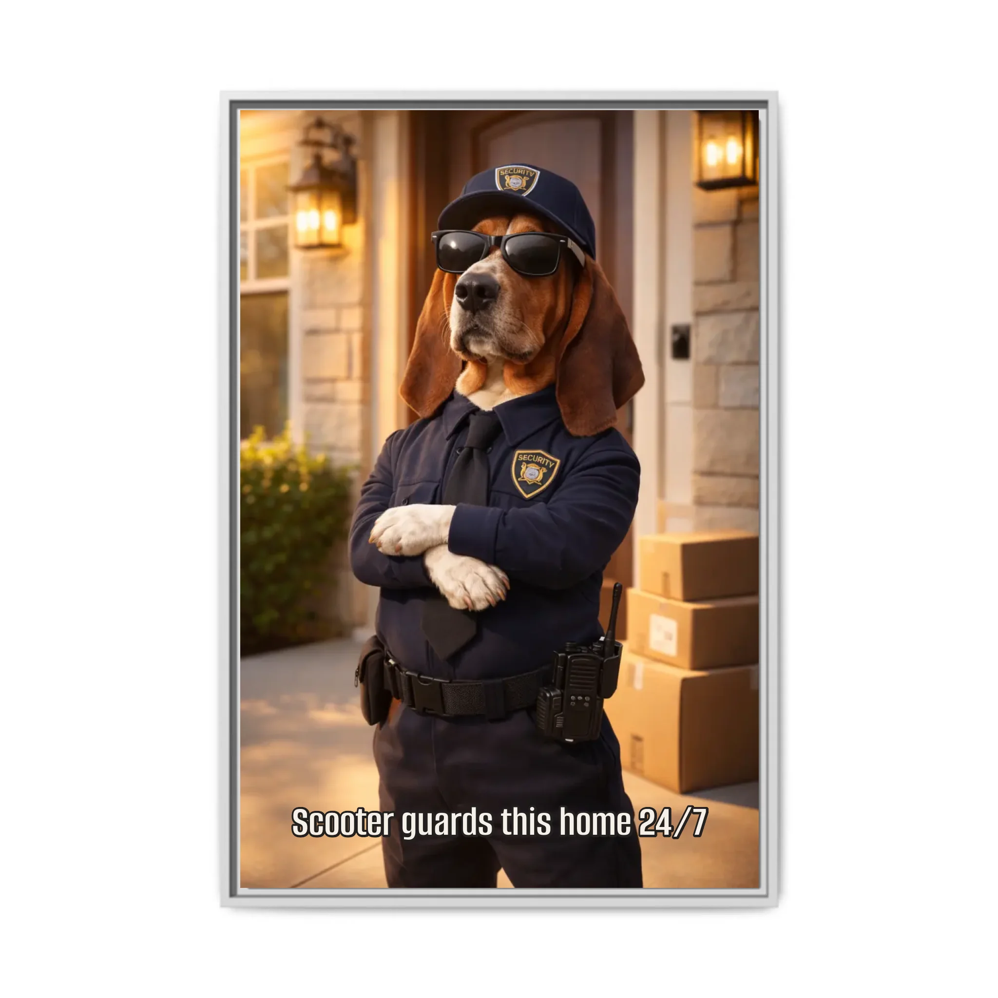 Vertical white 24 x 36