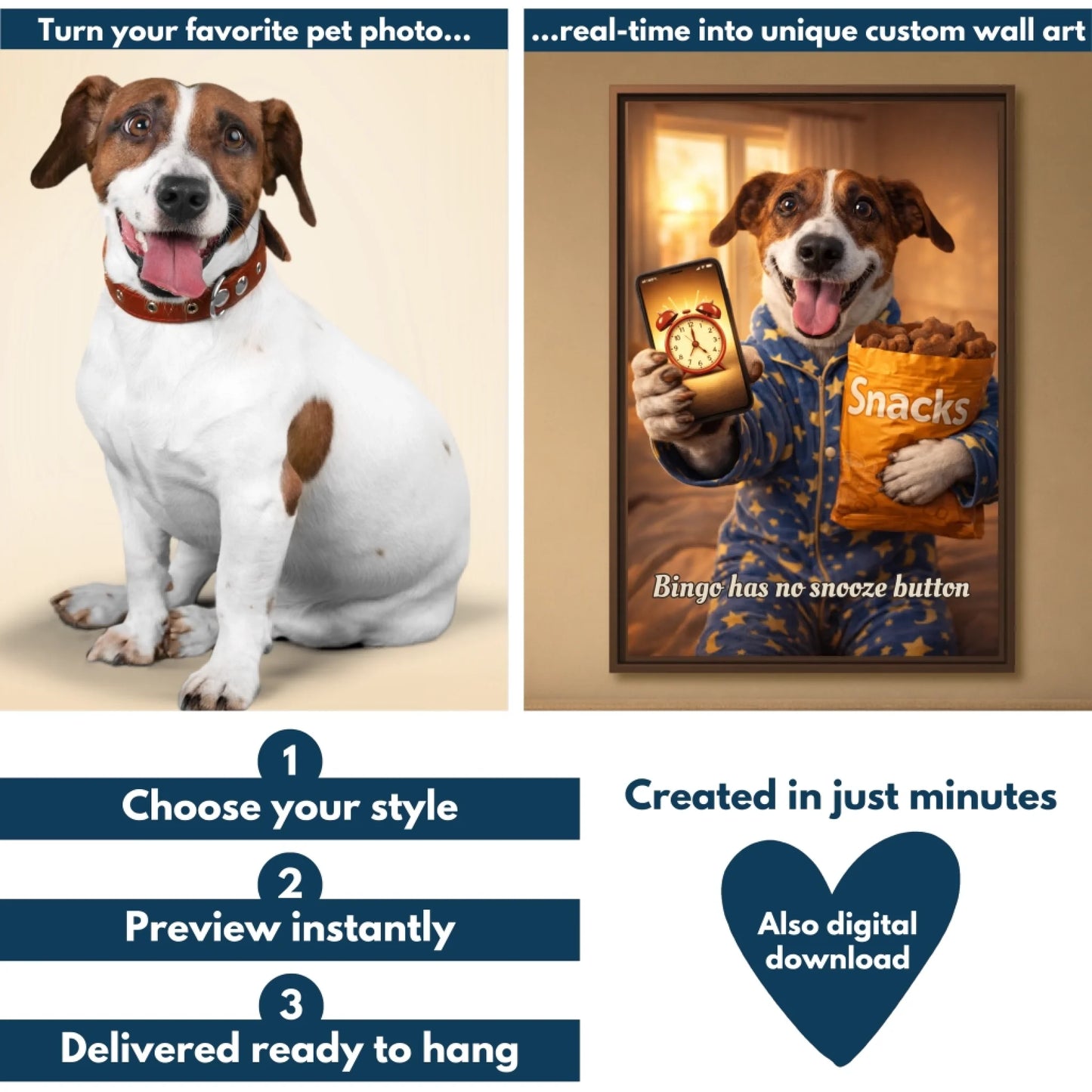 Alarm Clock Pet flowchart mockup