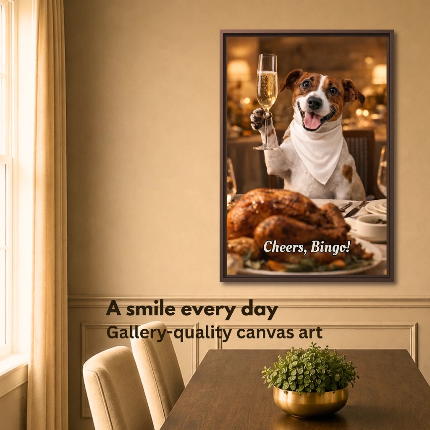 Dinner Pet Mockup