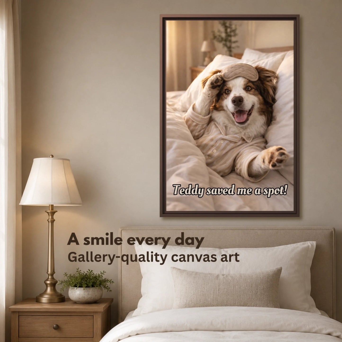 Bed Hog Pet Mockup