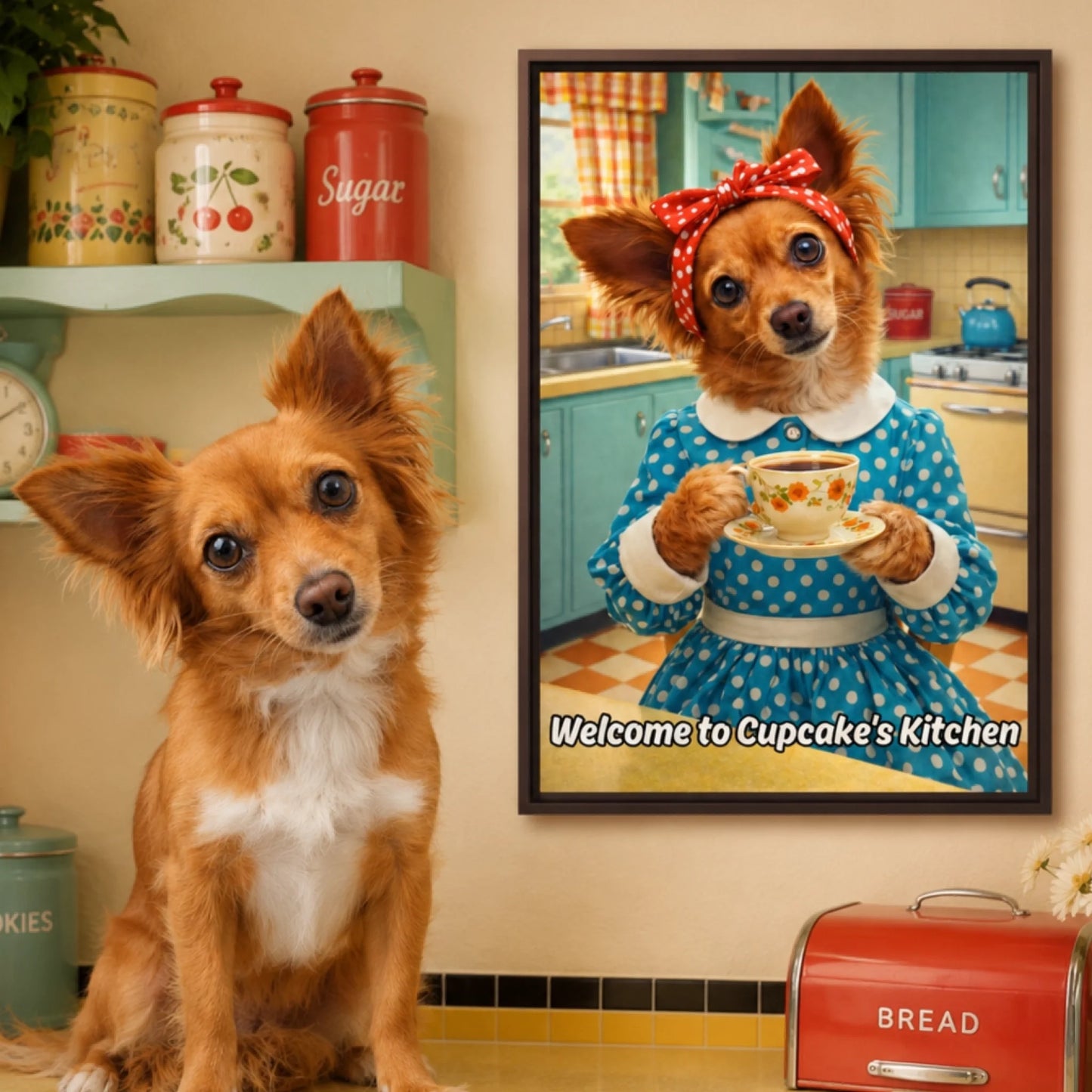 Fifties housewife pet AI