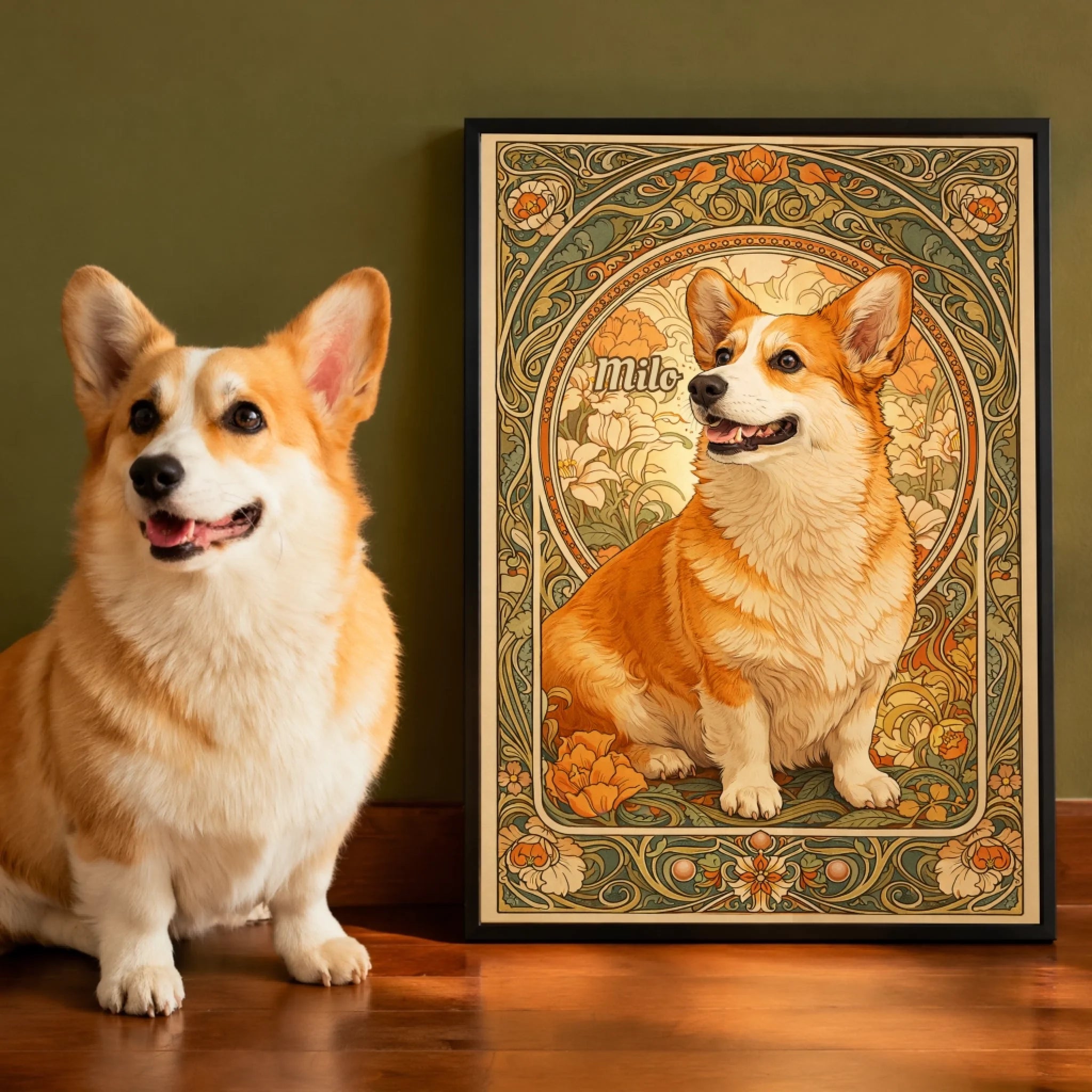 Art Nouveau Pet AI