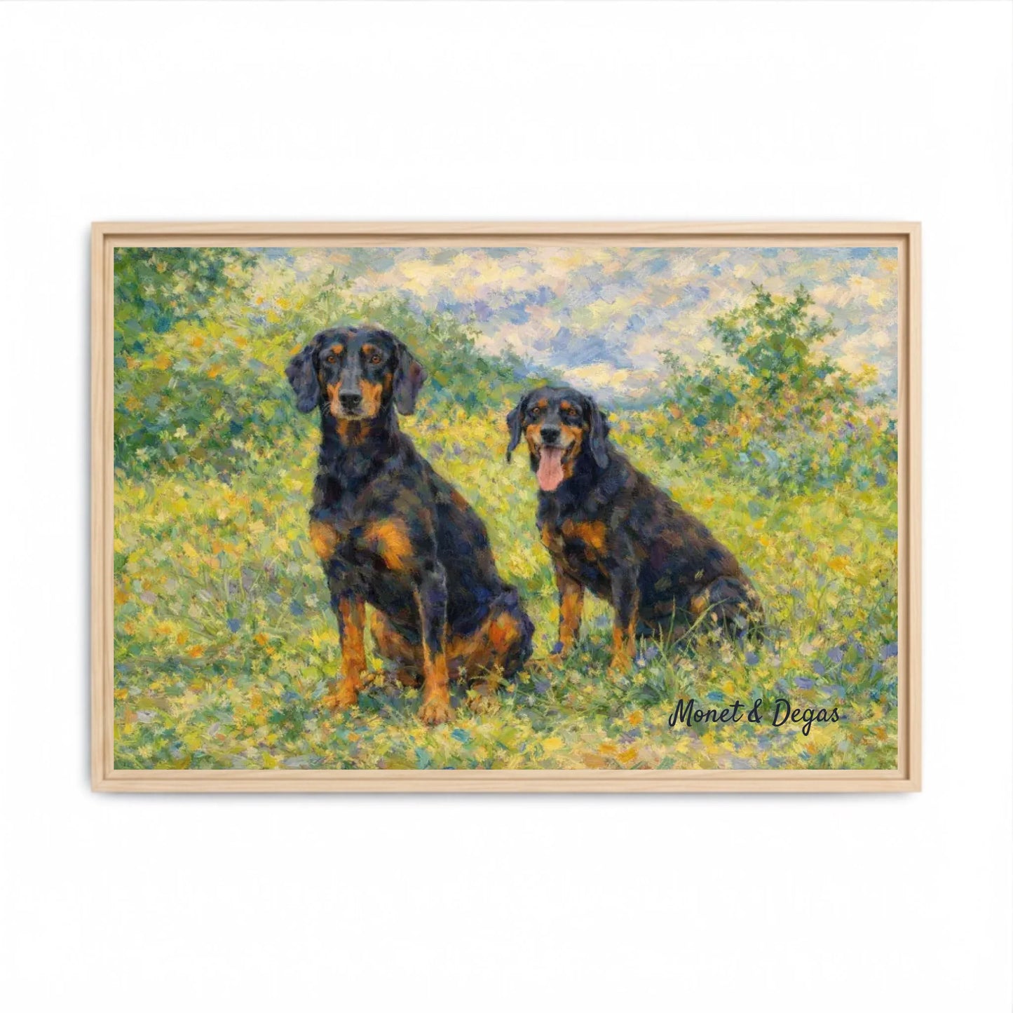 Horizontal wood 30 x 20