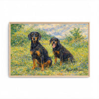 Horizontal wood 36 x 24