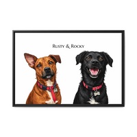Horizontal black 36 x 24