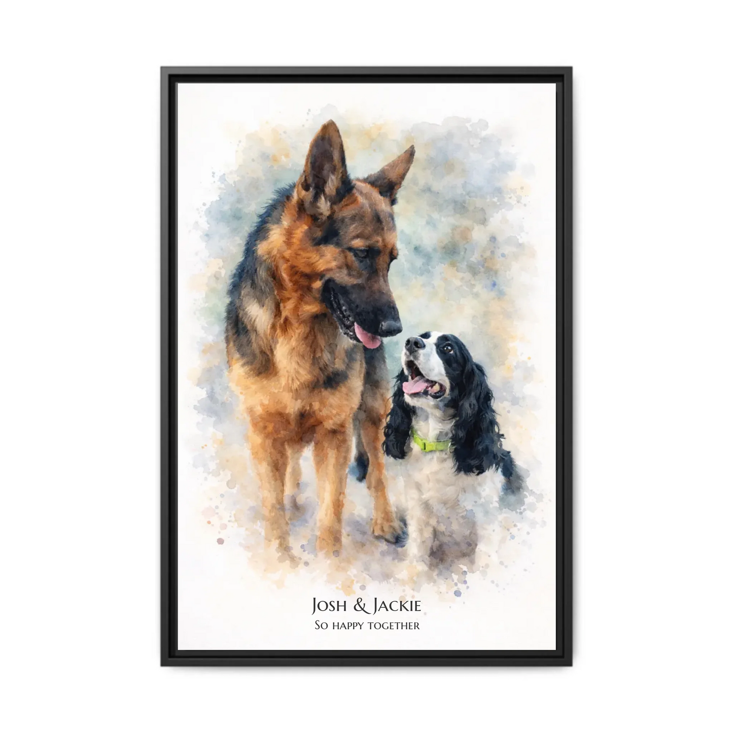 Vertical black 20 x 30