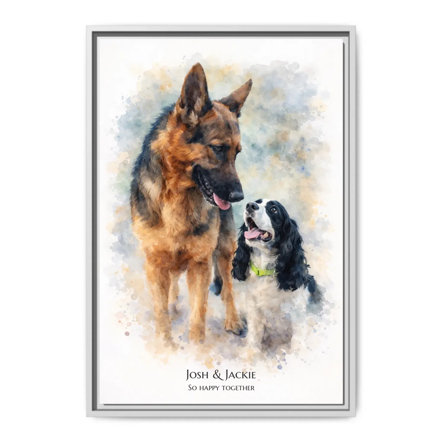Vertical white 16 x 24
