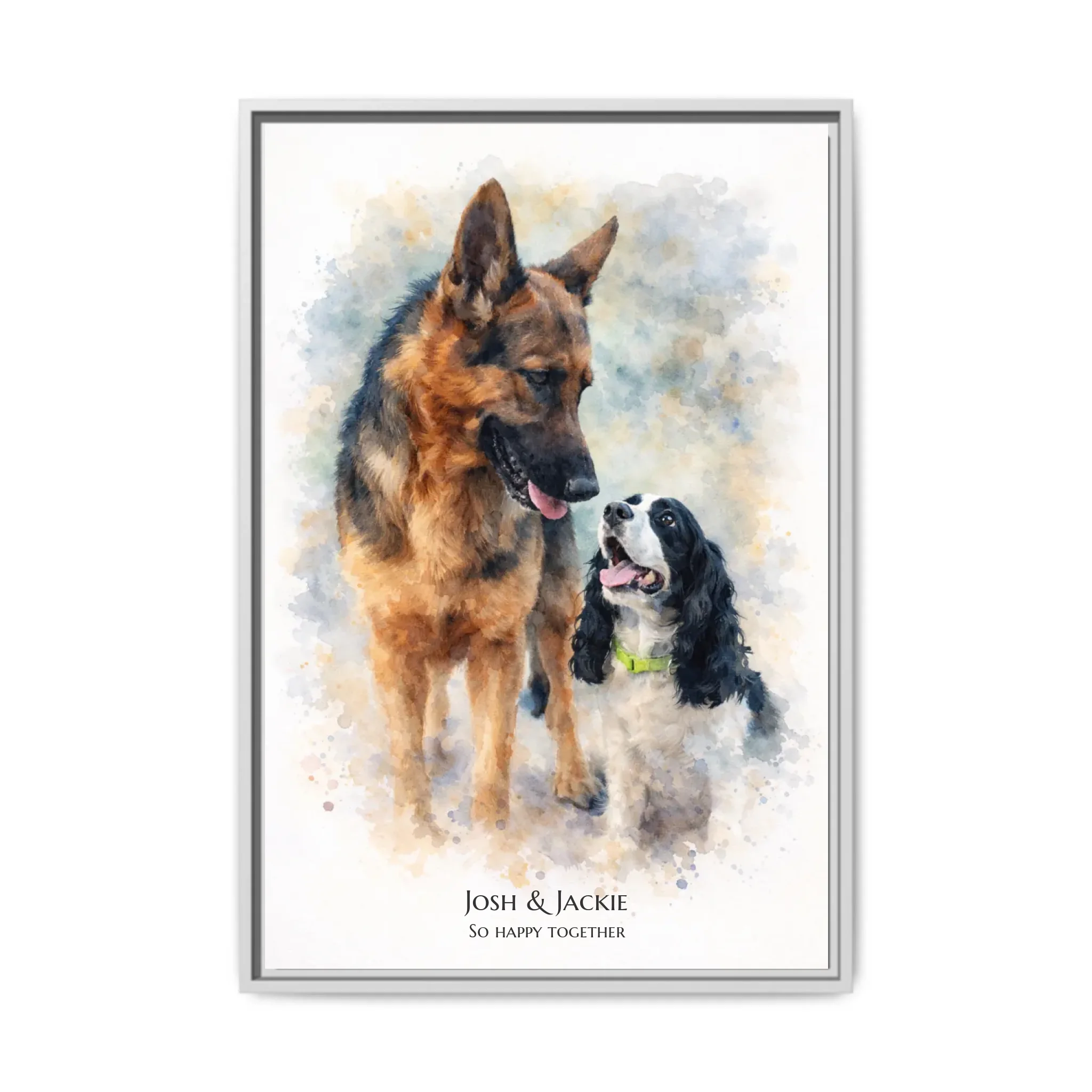 Vertical white 20 x 30