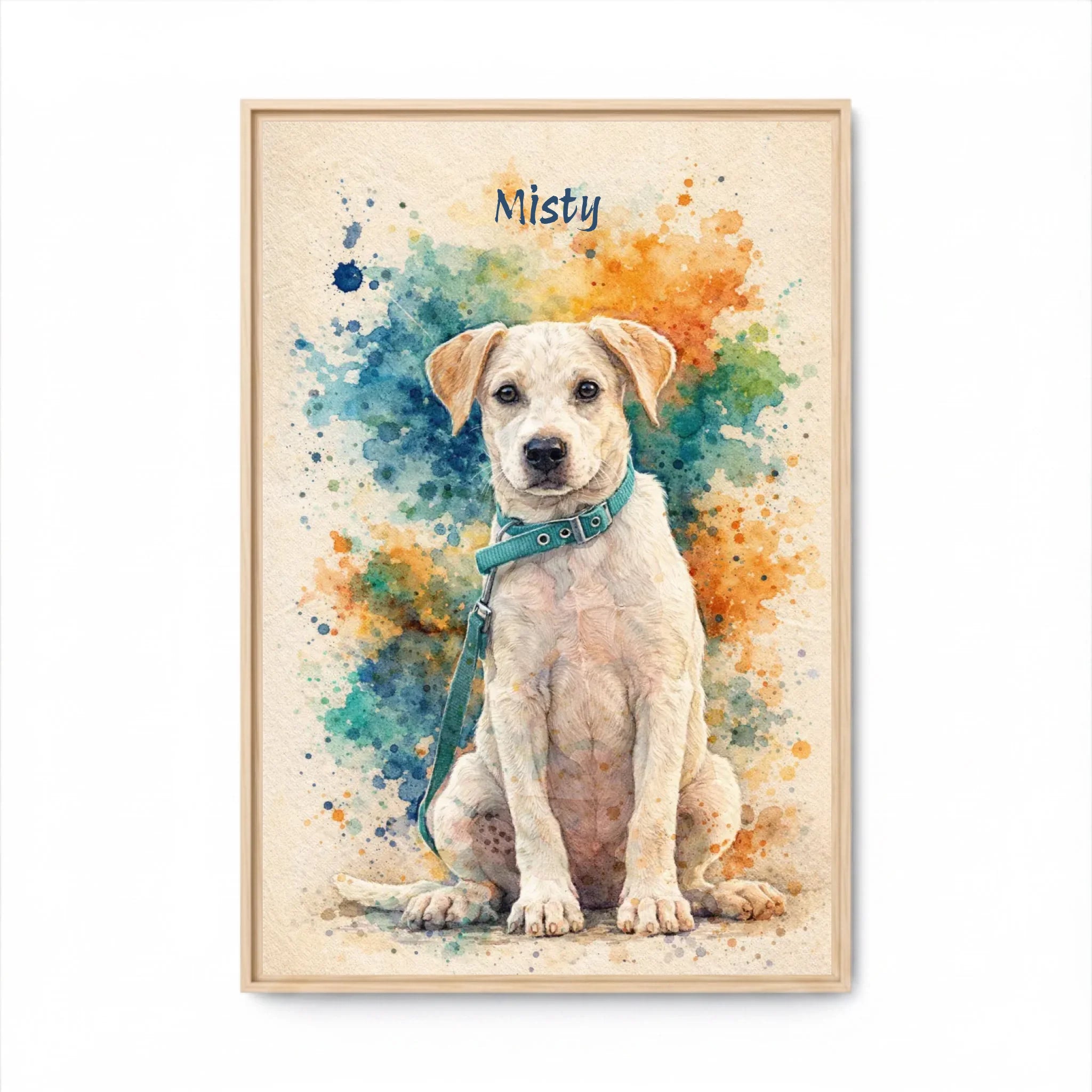 Vertical wood 24 x 36