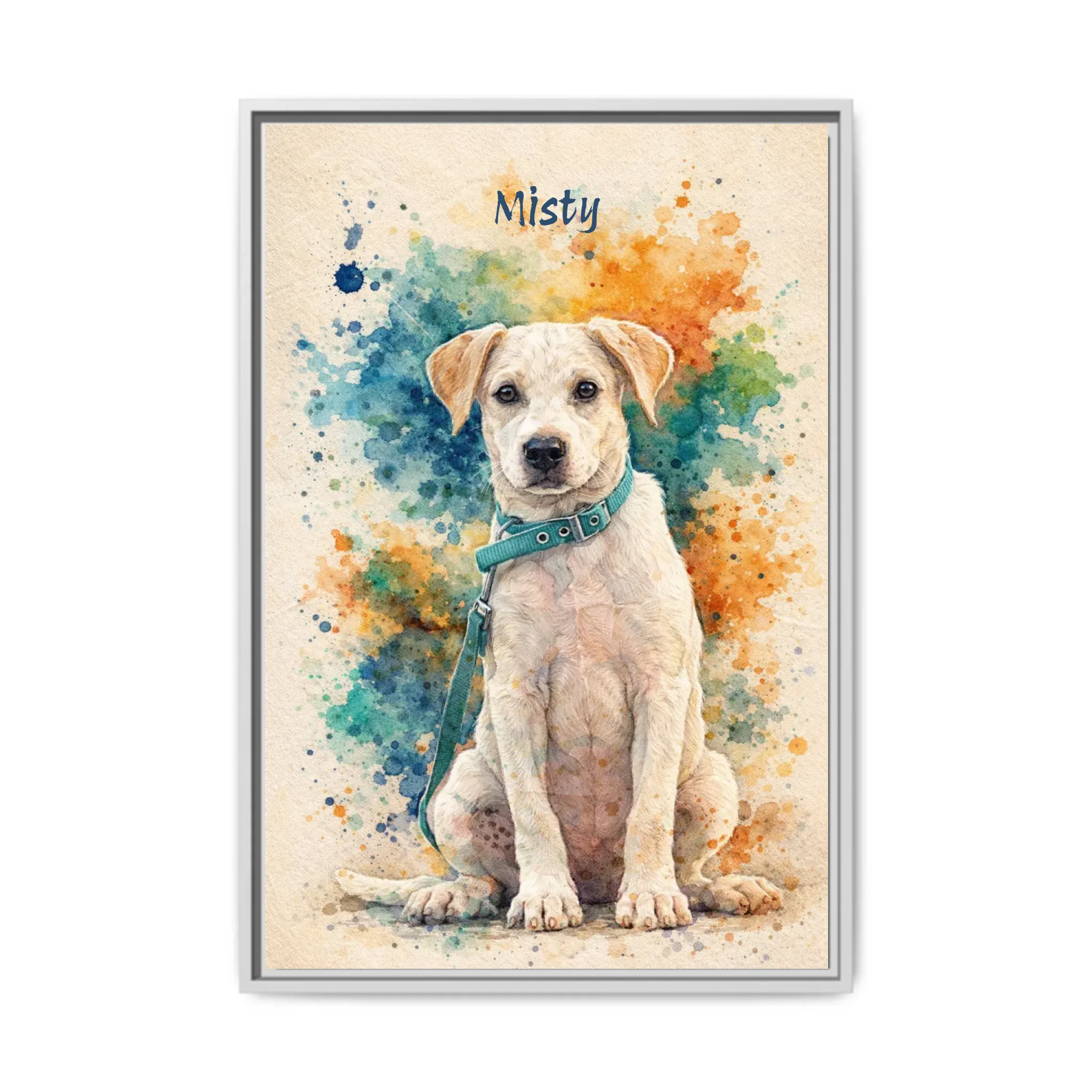 Vertical white 20 x 30