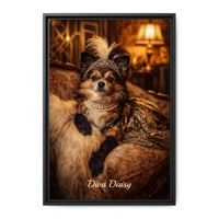 Vertical black 16 x 24