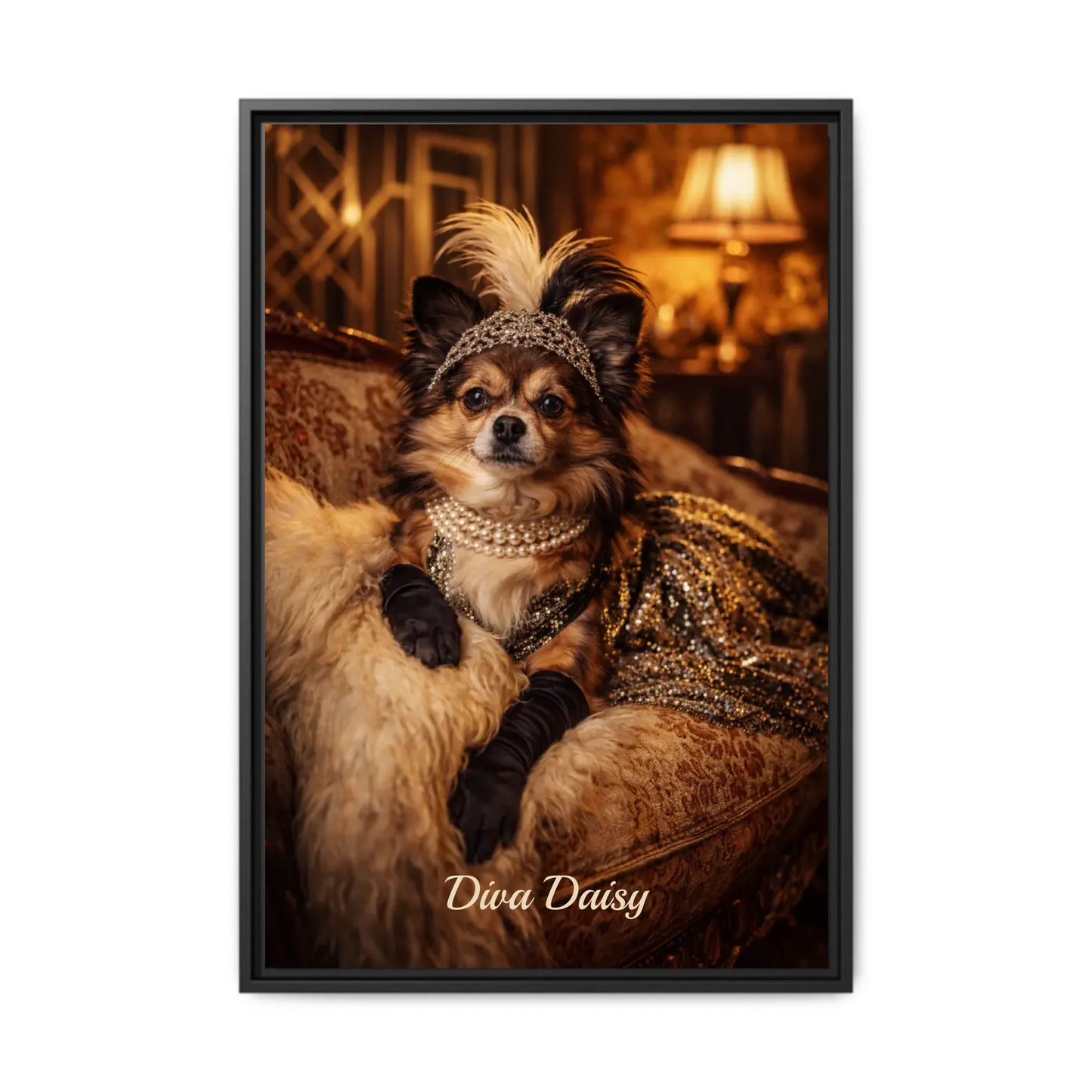 Vertical black 20 x 30