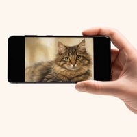 1 Mobile Oil Painting Pet Horizontal