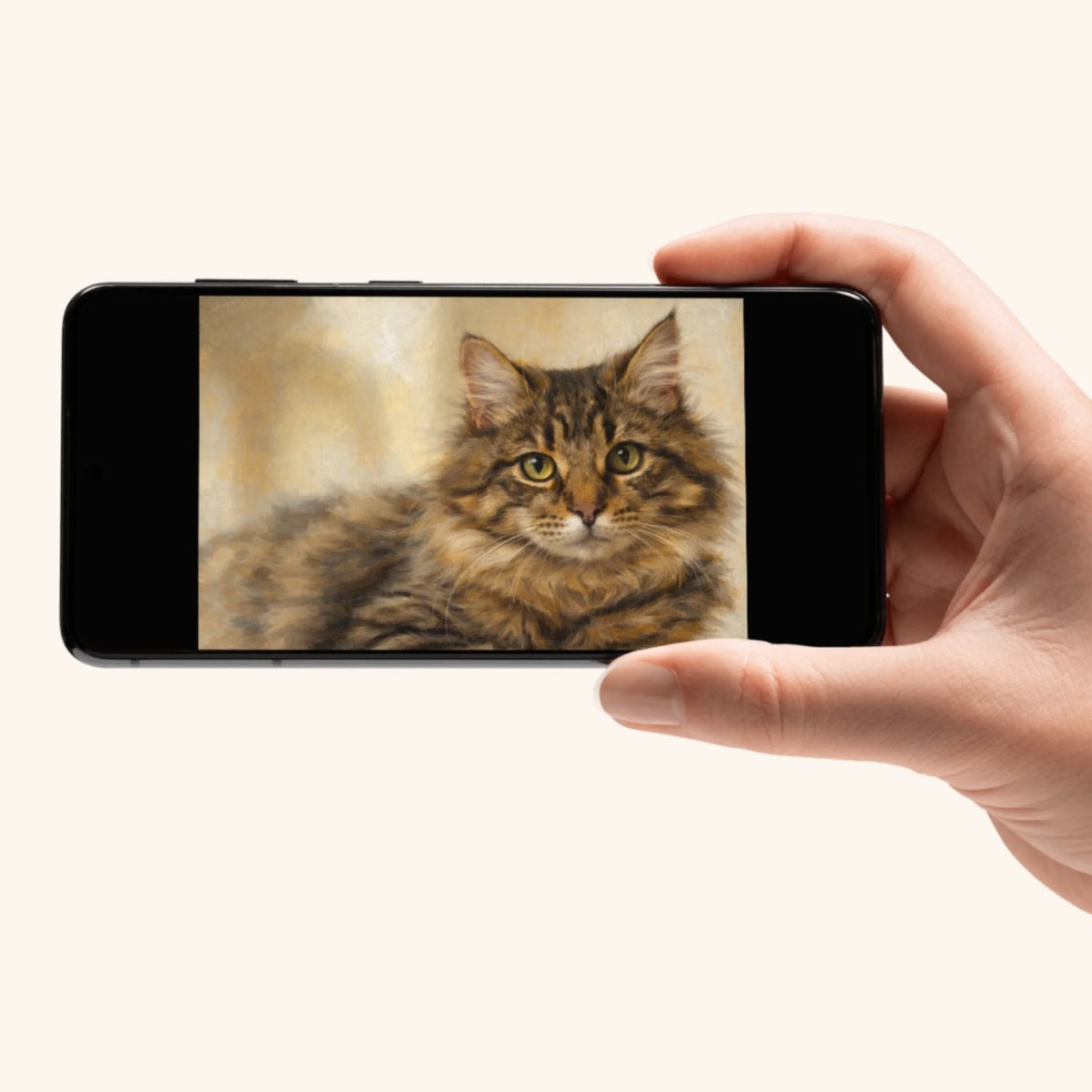 1 Mobile Oil Painting Pet Horizontal
